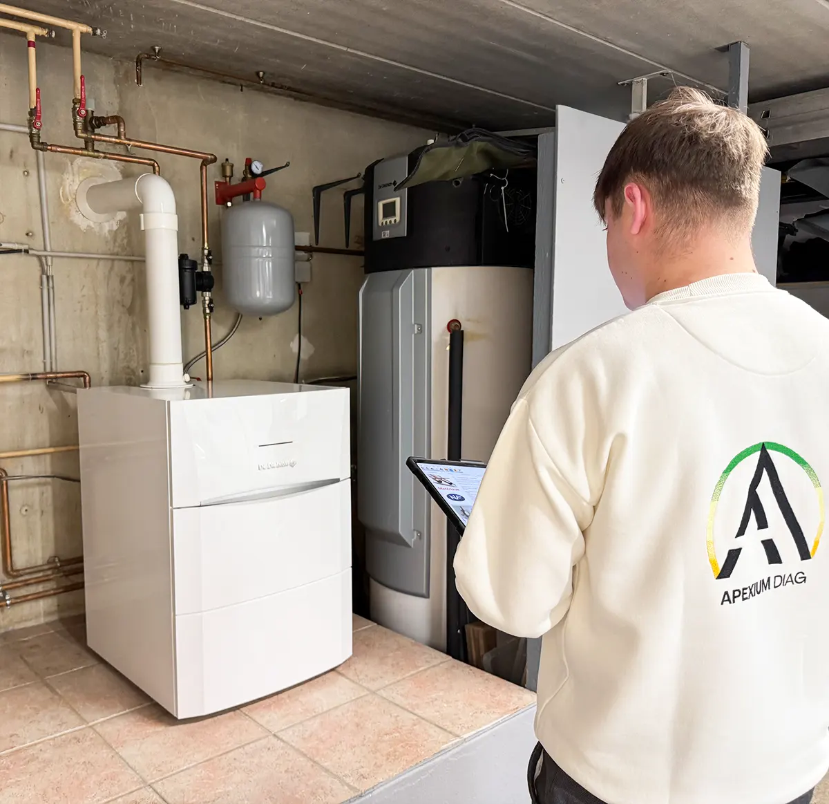 opérateur Diagnostic de l’installation gaz - APEXIUM DIAG